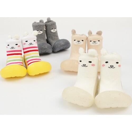 Baby shoes girls Baby boy toddler sock shoes non-slip baby girl cotton floor socks shoes baby cartoon socks zapatos de bebe