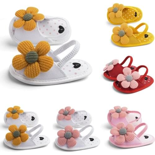 # Toddler Kids Baby Girl Summer Sandals Cute Casual Princess Sandals Sunflower Soft Sandals Crib Shoes First Walkers 0-18m