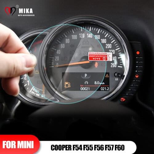 For Mini Cooper F54 F55 F56 F57 F60 Car Navigation Touch Screen GPS LCD Revolution Table Protective Film Styling Accessories