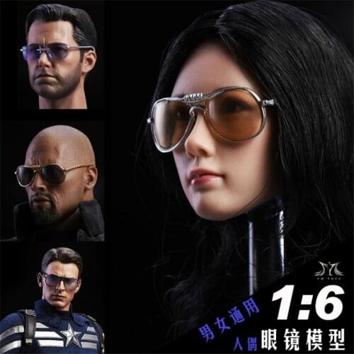 1/6 hot toys small sunglasses model YMtoys 1/6 Soldiers Sunglasses Model Glasses for 12" action figure body accessory