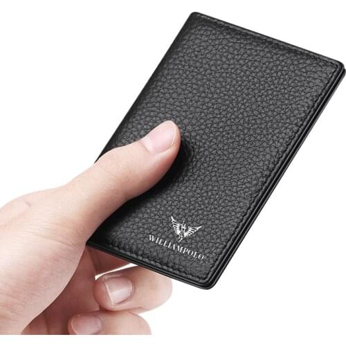 Wallet Fashion New Year Gift Short Wallet for Card Holders Mini Purse Black PL185165