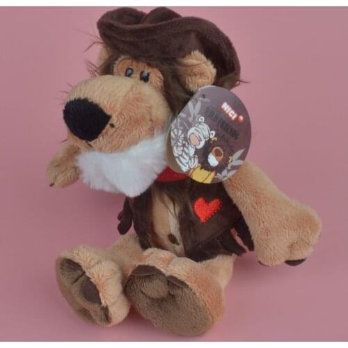 25-45cm Cowboy Lion Animals Plush Toy, Baby Gift Kids Toy with Free Shipping