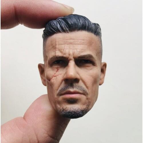 1/6 Cable Head Sculpt Model For 12" Male Action Figure Body Toys Deadpool 2