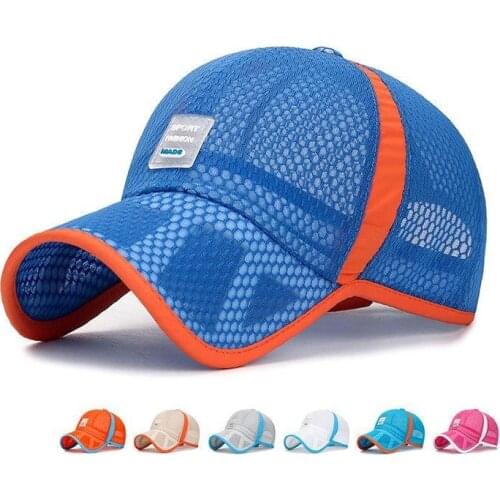 Fashion Adjustable Baby Boy Girls Sun Hats Toddler Kids Baseball Hat Snapback Cap Mesh Cap