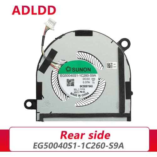 NEW laptop cooling fan cooler for Dell Latitude 7400 2-in-1 09D1T8 EG50040S1-1C260-S9A DC28000PQS0 WG4KN WG4KN