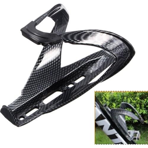 Full Carbon Fiber Bicycle Water Bottle Cage MTB Road Cycling Bicycle Water Bottle Holder Bike Bottle Cage Fiberglass Fiber Glass