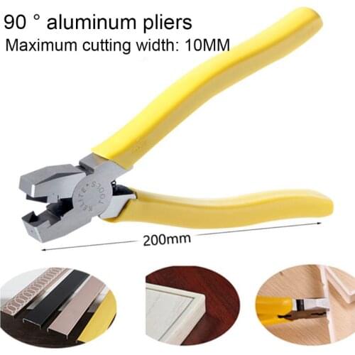8 Inch 90 Degree Aluminum Alloy Folding Plier V-groove Slot Cutter Bending Frame