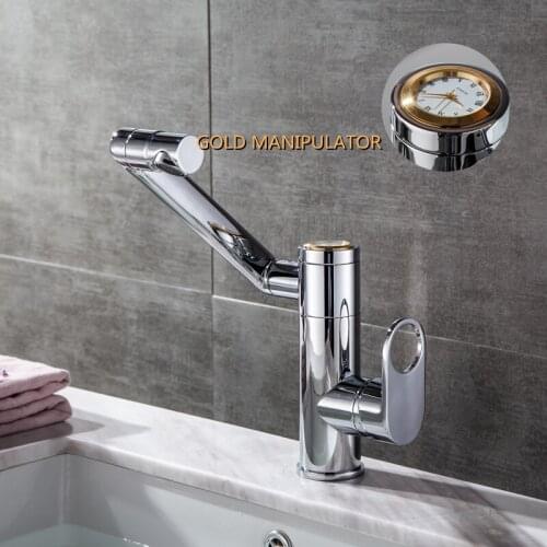 AQJ Best Sell Manipulator Faucet Bathroom Accessories Sink Taps Luxury Design Kitchen Accessories Sink Faucet for Bathroom