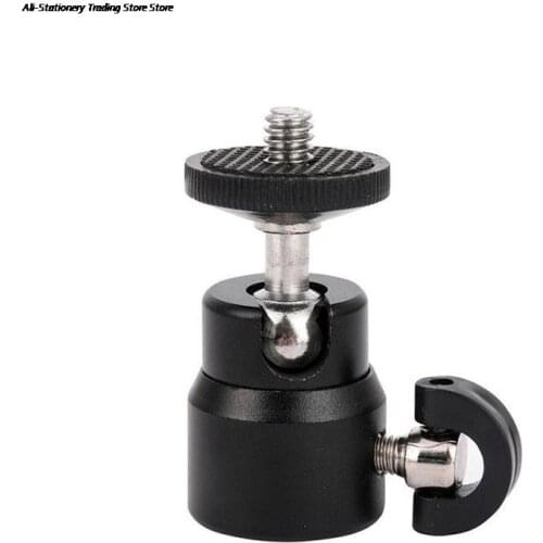 1Pc Voor Camera Statief Led Licht Flash Statief Beugel Houder 1/4 Hot Shoe Adapter Cradle Bal Hoofd