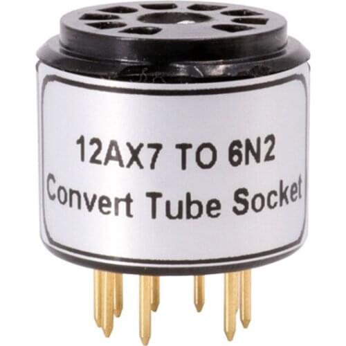 1PC Tube Socket Adapter ECC83 12AX7 to 6N2 6N1 6N6 Converter Vintage Audio DIY