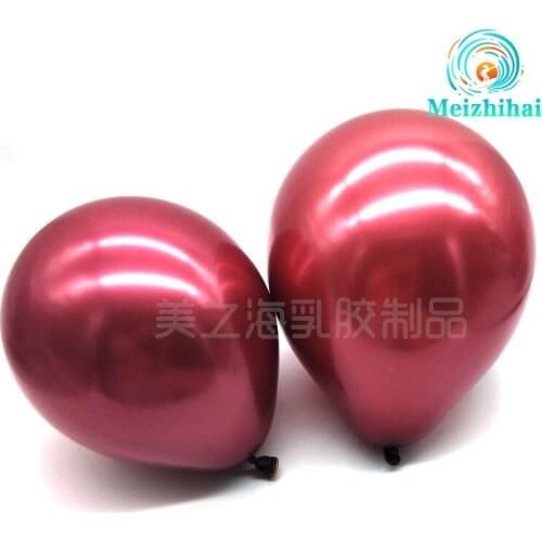 10pcs 12Inch Pearl Wine Red Grape Purple Latex Balloons Burgundy Wedding Birthday Party Wedding Decor Inflatable Globos Balls