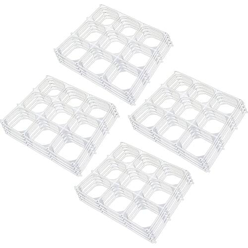 20 Balloon Wall Grid Latex Balloon Molding Accessories Plastic 9 Hole Balloon Fence for Birthday Wedding Decoration