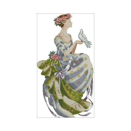 25-MD-58 ( Counted Cross Stitch 11CT 14CT 18CT Cross Stitch Kits Embroidery Needlework Sets