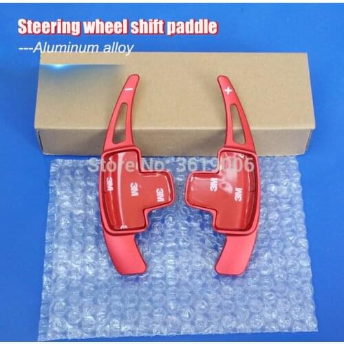 2pcs Aluminum Steering Wheel Shift Paddle Shifter Extension For Benz A B E GLK SLK M GL Class 13-15