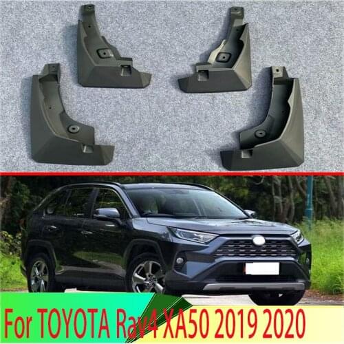 For TOYOTA Rav4 XA50 2019 2020 4PCS Mud Flaps Splash Guards Fender Mudguard Kit Mud Flap Splash Guards Mudguard