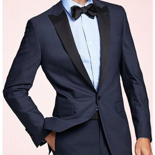 Spring Tailor Made Fashion High Quality Purple Men Suits Slim Fit Groom Tuxedo For Wedding Dress Dinner Party Set (Jacket+Pants)