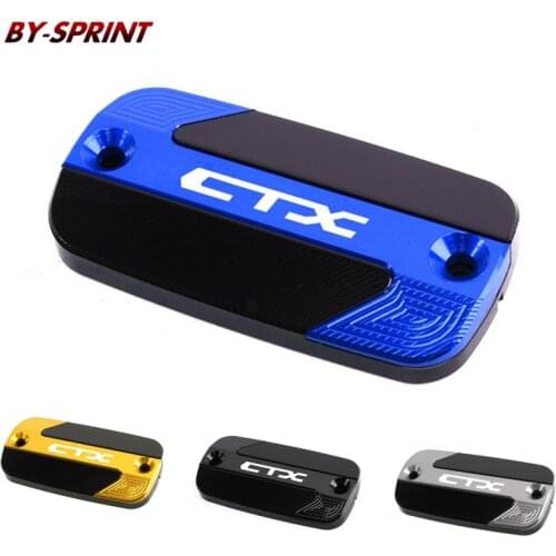 Motorcycle Front Brake Fluid Reservoir Tank Cap Cover With Logo CTX For HONDA ctx700/ctx700n CTX 700 CTX 700N 2014