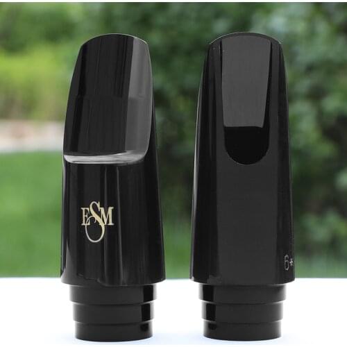 German ESM original Eb alto sax and Bb soprano tenor Hard Rubber classical mouthpiece