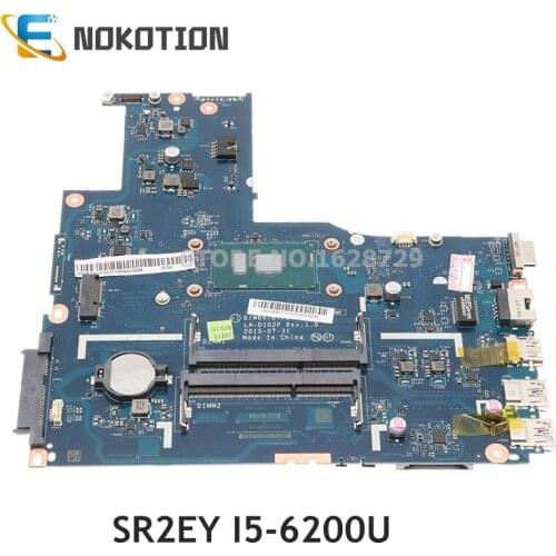 NOKOTION BIWB6 B7 E7 E8 LA-D102P for Lenovo B51-80 15 inch laptop motherboard SR2EY I5-6200U CPU