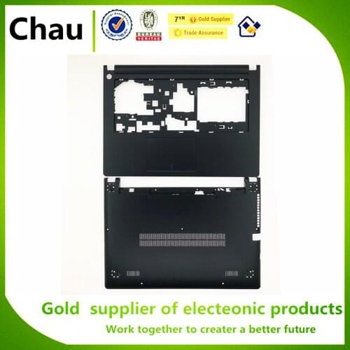 New For Lenovo Ideapad S400 S410 S405 S435 S436 Upper Case Palmrest Cover/Bottom Case Cover Black