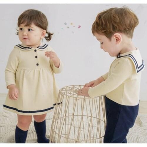 Autumn New Baby Boys and Girls Twins Clothes