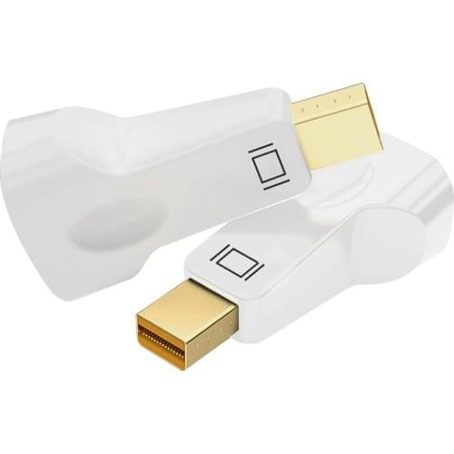 Mini DisplayPort to VGA Adapter Converter Mini Display Port Male DP to VGA Female HD TV Cable Adapter Video Audio For PC TV