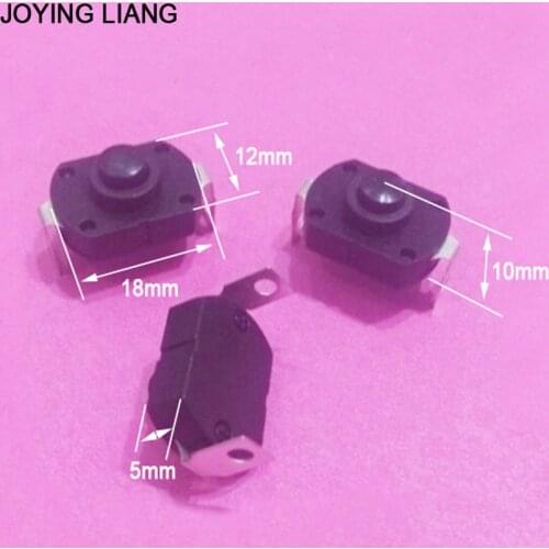 JOYING LIANG 3pcs/lot Flashlight Switch Electric Torch Switch 18MM*12MM Tail Part Switches