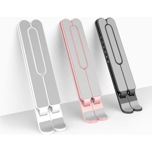 Laptop Stand for MacBook Pro Notebook Stand Foldable Aluminium Alloy/Plastic Tablet Stand Bracket Laptop Holder for Notebook