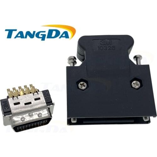 Servo connector scsi 20P 10320-52AO-008 10120-3000 PE SCSI-20P YDM30200100 10320 MR-J2CN1 10120 20pin CNC I/O original A