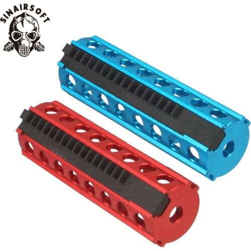 SINAIRSOFT 14 15 Full Steel OR Half Teeth Aluminum Piston Fit AEG M4 Gearbox Ver.2/3 For Airsoft Paintball Hunting Accessories