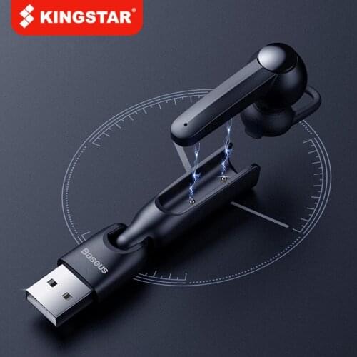 KINGSTAR Earphone Bluetooth Vehicle-Mounted Wireless Headphones Tws 5.0 Magnetic Charging Earphone Driving Earbuds