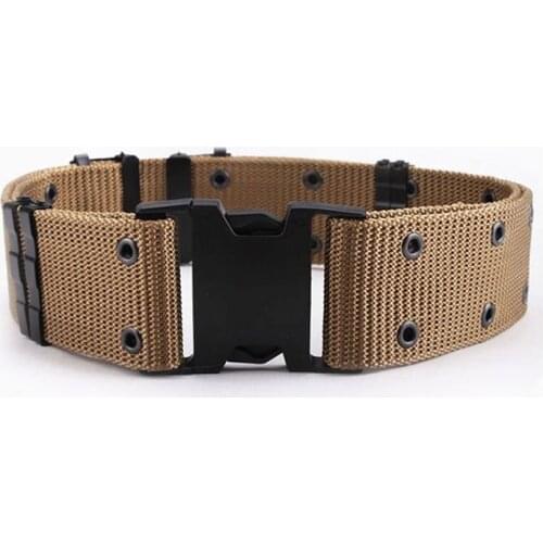 Outdoor Gear Tactical Outer Belt High Quality Mountaineering Braided Extended Canvas Big Belt