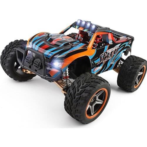 Wltoys 104009 1:10 RC Car 4WD 2.4GHZ Brushed High Speed Car Vehicle Models 45km/h Truck Buggy Toys For Children Adults