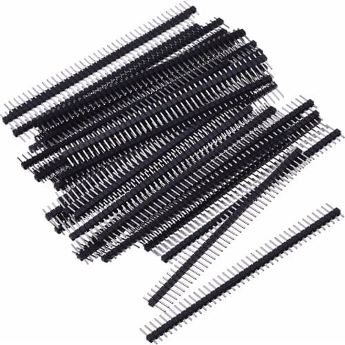 100PCS/LOT 40PIN 11CM 2.54MM Pitch Single Row Pin