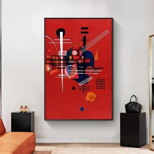 Wassily Kandinsky Abstract Canvas Art Posters and Print Modular Canvas Paintings on The Wall for Living Room Home Decor Pictures