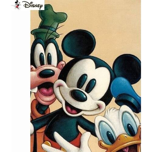 Disney Diamond Painting "Cartoon Mickey Mouse" Cross Stitch Custom Photo Diamond Embroidery Square Round Drill Home Decor A30756