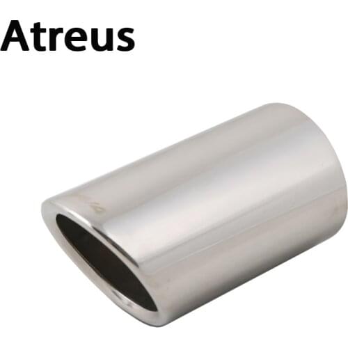 Atreus 1pcs For Toyota Rav4 RAV 4 2013 2014 High quality Auto Accessories Stainless Steel Car Styling Exhaust Muffler Tip Pipes