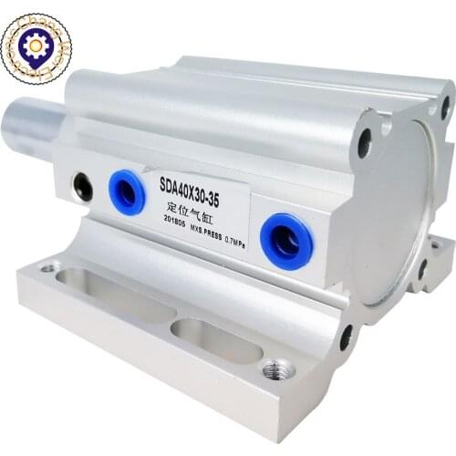 CNC Engraving machine positioning cylinder, automatic loading and unloading, cutting machine base, pneumatic cylinder 40*30*25