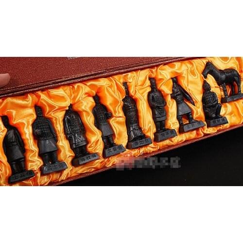 Nine sets Tourist souvenirs Chinese Style of Characteristic Crafts directly warriors horses Wind Resin decoration 9PC SET crafts