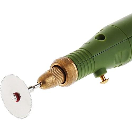 10 x 22mm Wood Saw Blade Disc + 2 x Rod Dremel Rotary Cutting Tool