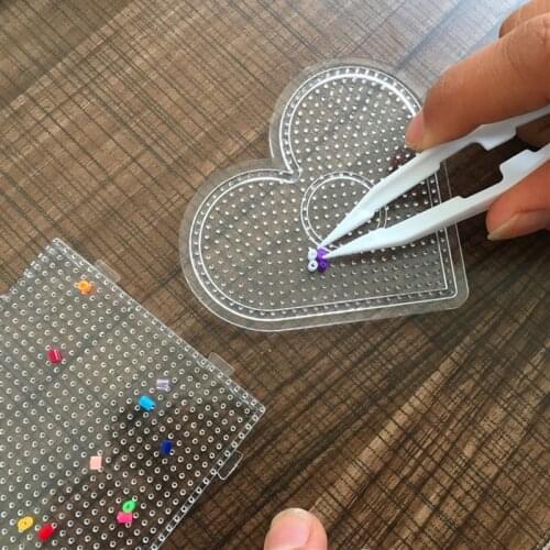 Ironing Beads Plate Plug-In Plates Iron-On Bead Plates Transparent Template ALI88