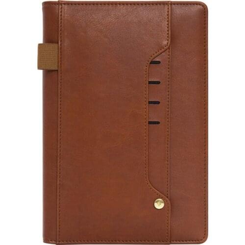 2019 Schedule Student Time Management Memorandum 365 Days Creative Daily Plan A5 Leather Laptop e-Business Calendar Notepad