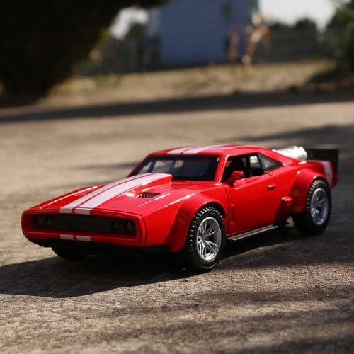 1:32 Dodge Charger Alloy Racing Car Model Diecasts & Toy Vehicle Metal Toy Sports Car Model Simulation Collection Childrens Gift