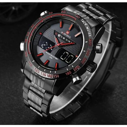NAVIFORCE Mens Watches Top Brand Luxury Casual Quartz Watch Man Waterproof Military Male Hour Stainless Steel Relogio Masculino