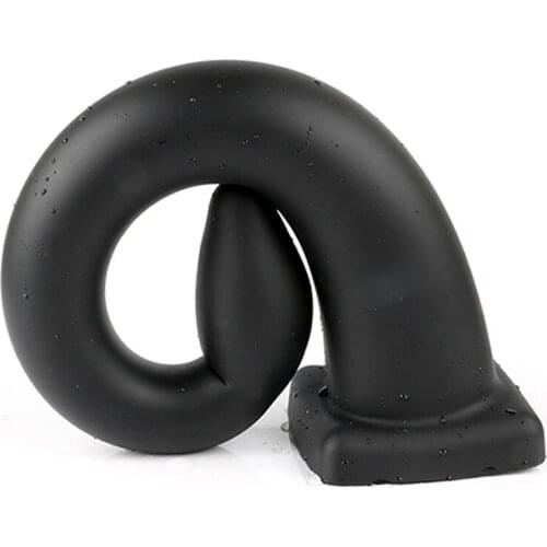 OverSize Liquid Silicone Anal Plug Cosplay Butt Plug Anal Waterproof Analplug for Sex Erotic Games Vaginal Anus Dilator Prostate