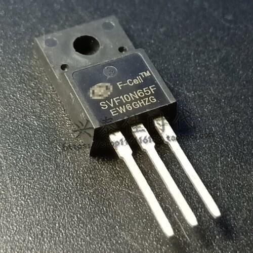 Original new 5pcs/ SVF10N65F 10A650V TO-220F