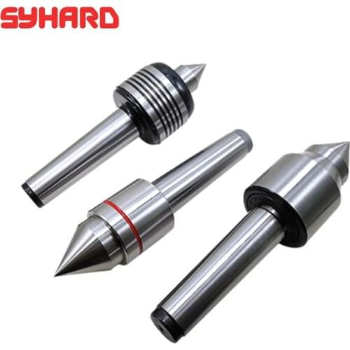 High precision Morse MT3 MT4 MT5 MT6 alloy head lengthen double cone rotaion live centre for CNC machine rotation live centre