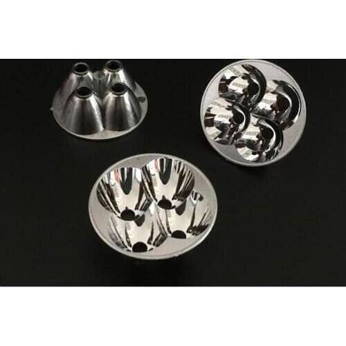 VMAB-40 Led Reflective Cup, 4 in 1 Reflective Cup, Size: 40X17mm, 30 degree, Clean Surface, Materials: Aluminum