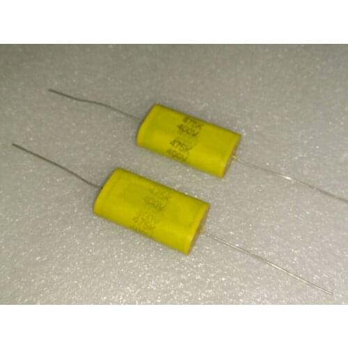 100% New and original 475K 400V 4.7UF Audio - frequency febrile film capacitance