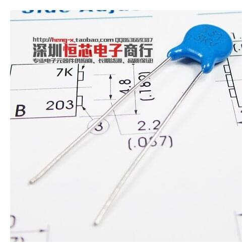 100pcs/High voltage ceramic capacitor 331K 3KV P=5mm High voltage ceramic blue 330PF 3000V 10